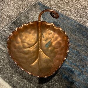 Gregorian Copper shaped tray